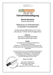 Zertifikat Bedeutung von Wärmebrücken im baulichen Freuchteschutz Dennis Neumann 1200x848.jpg